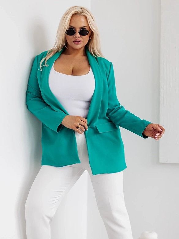 Ležérna námornícka bunda bez zapínania