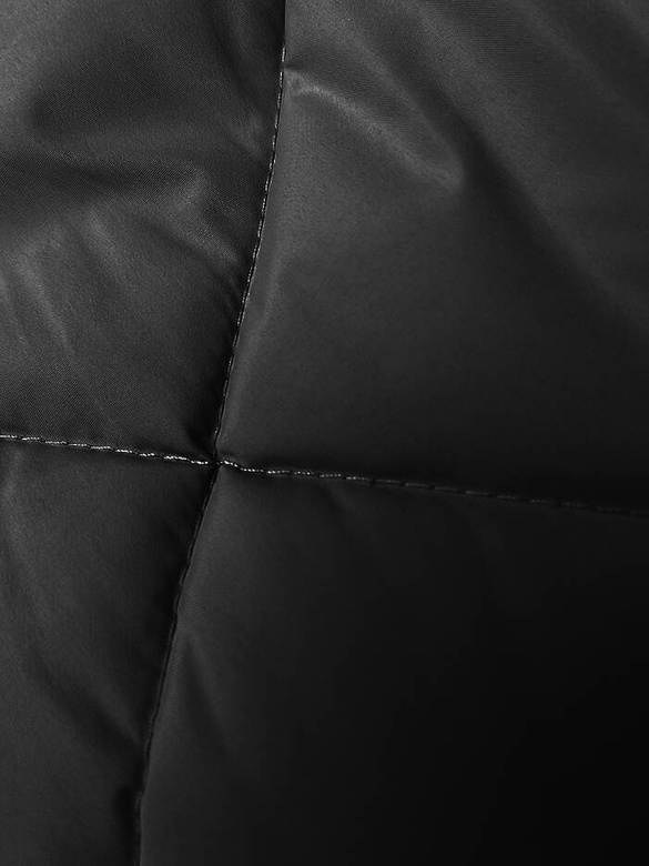 Čierna dlhá vesta oversize