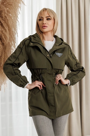 Tenká khaki bunda