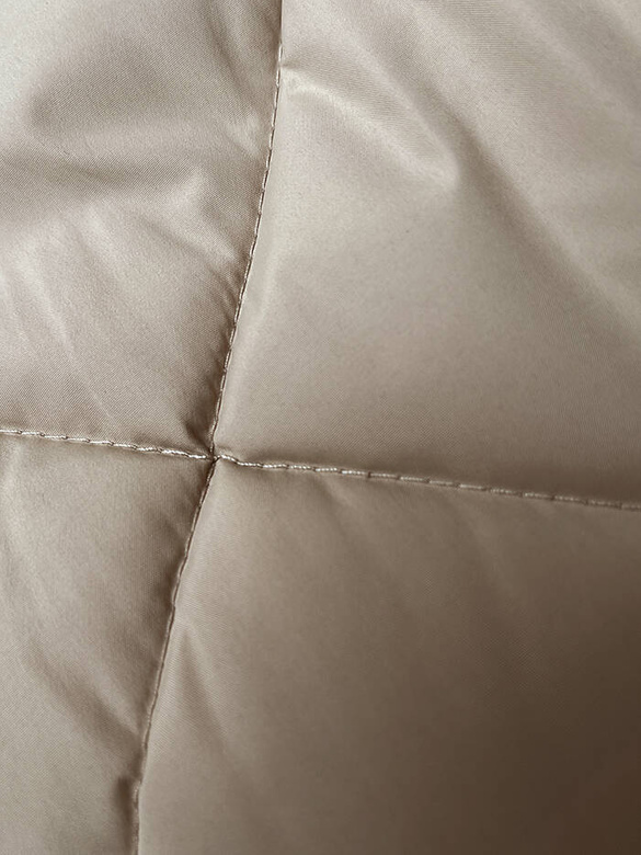 Svetlobéžová dlhá vesta oversize